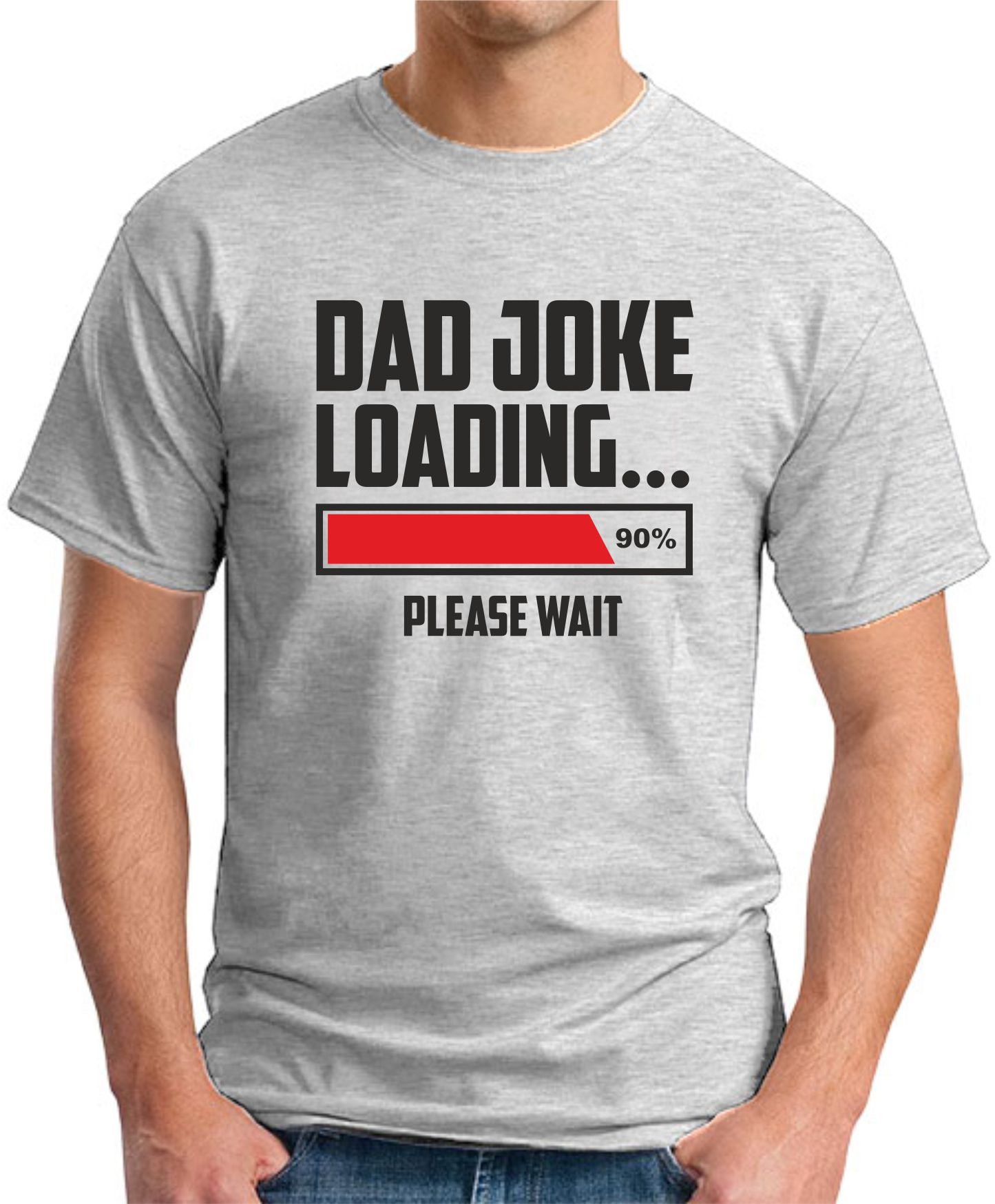 Download DAD JOKE LOADING T-SHIRT - GeekyTees