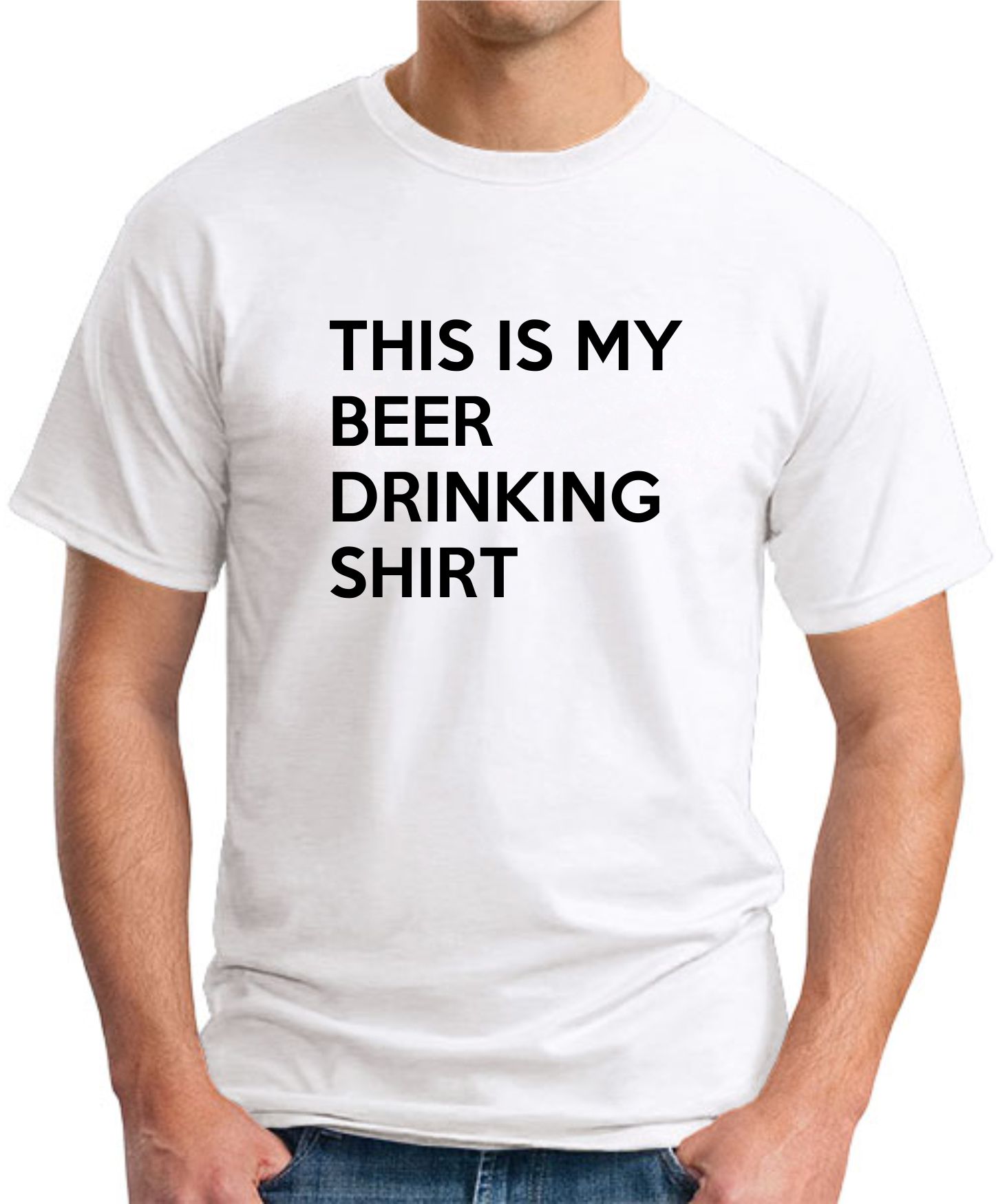 THIS IS MY BEER DRINKING SHIRT T-SHIRT - GeekyTees