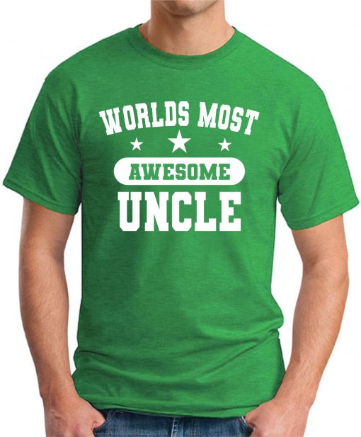 WORLDS MOST AWESOME UNCLE green